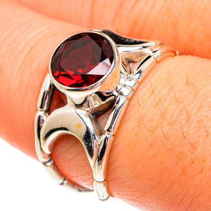 Garnet Rings handcrafted by Ana Silver Co - RING76792