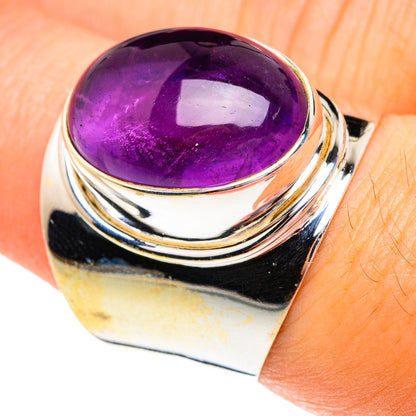 Amethyst Rings handcrafted by Ana Silver Co - RING76794