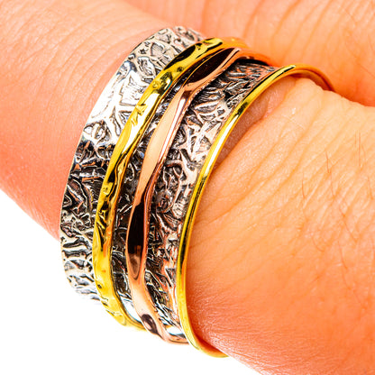 Meditation Spinner Rings handcrafted by Ana Silver Co - RING76799