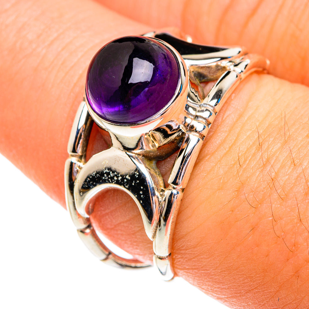 Amethyst Rings handcrafted by Ana Silver Co - RING76822