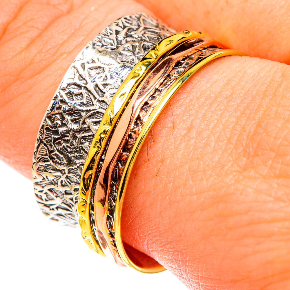 Meditation Spinner Rings handcrafted by Ana Silver Co - RING76823
