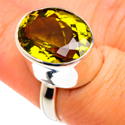 Citrine Rings handcrafted by Ana Silver Co - RING76828