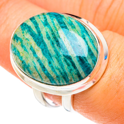 Amazonite Rings handcrafted by Ana Silver Co - RING76833