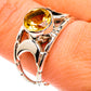 Citrine Rings handcrafted by Ana Silver Co - RING76837