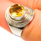 Citrine Rings handcrafted by Ana Silver Co - RING76838