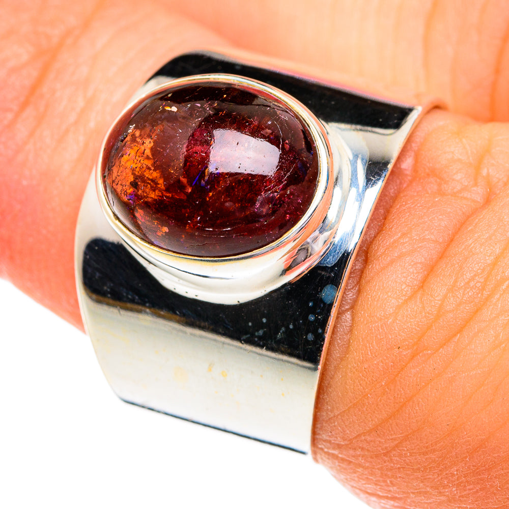 Garnet Rings handcrafted by Ana Silver Co - RING76842
