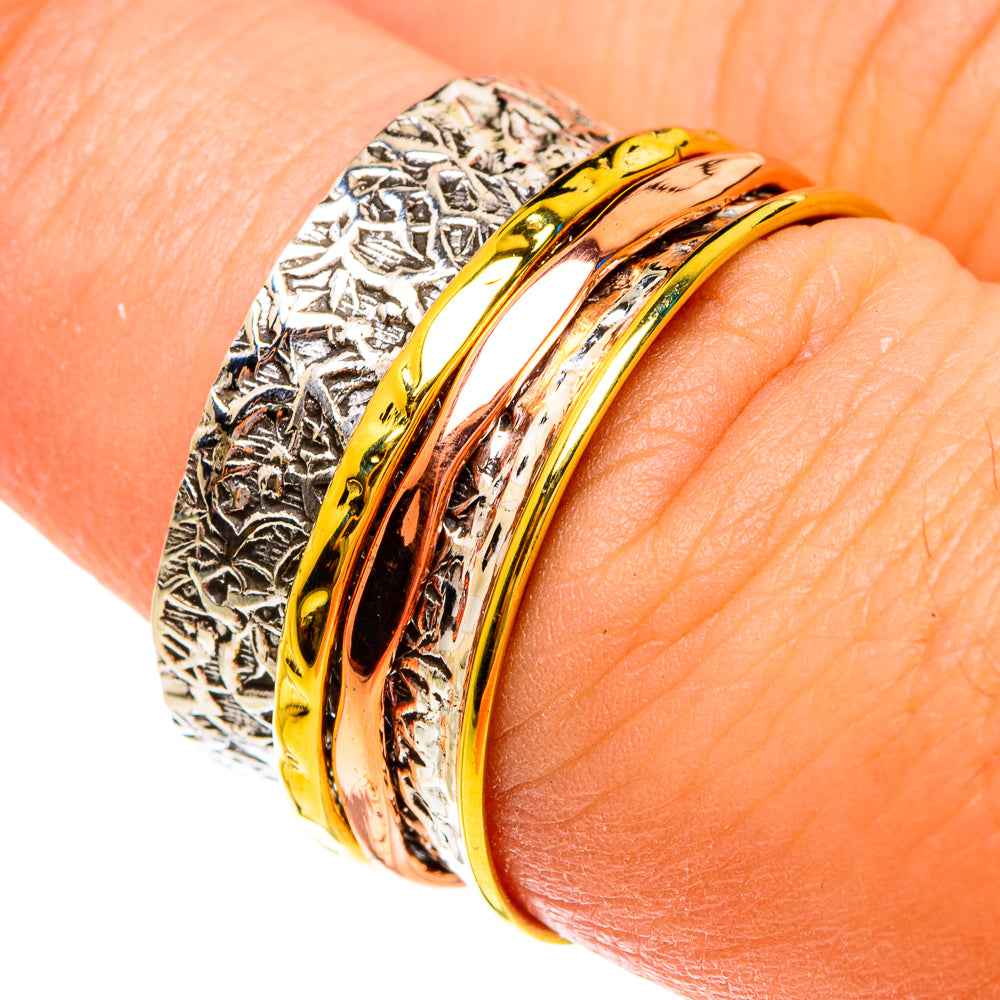 Meditation Spinner Rings handcrafted by Ana Silver Co - RING76849