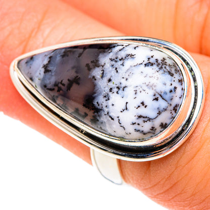 Dendritic Opal Rings handcrafted by Ana Silver Co - RING76852