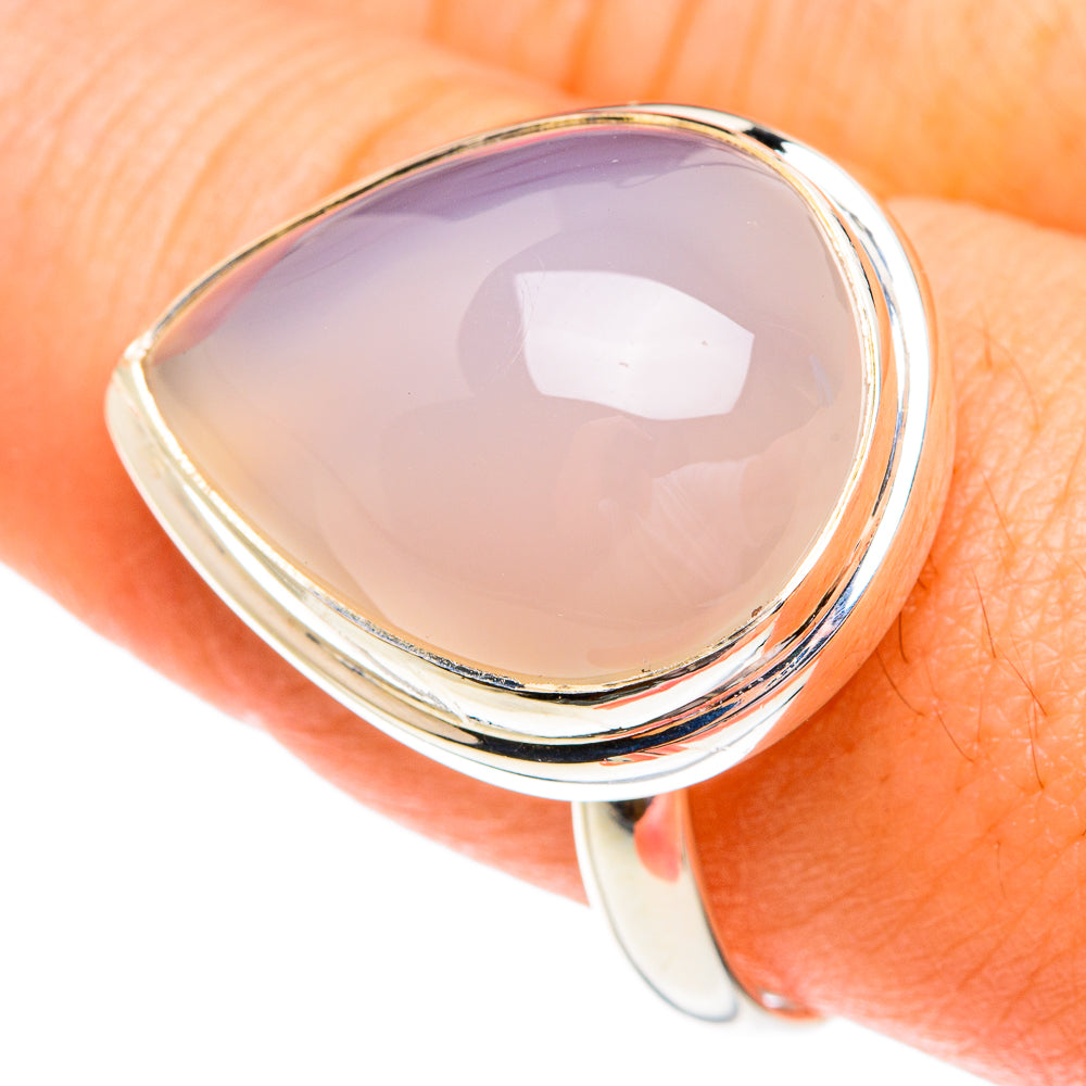 Rose Quartz Rings handcrafted by Ana Silver Co - RING76853