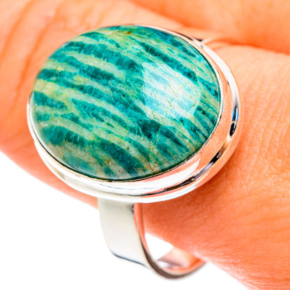 Amazonite Rings handcrafted by Ana Silver Co - RING76860