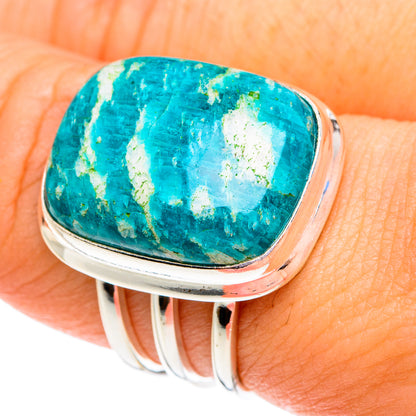 Amazonite Rings handcrafted by Ana Silver Co - RING76861