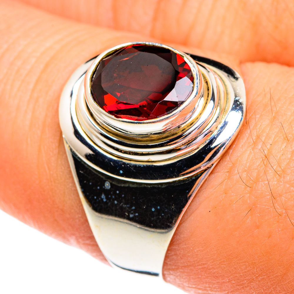 Garnet Rings handcrafted by Ana Silver Co - RING76869