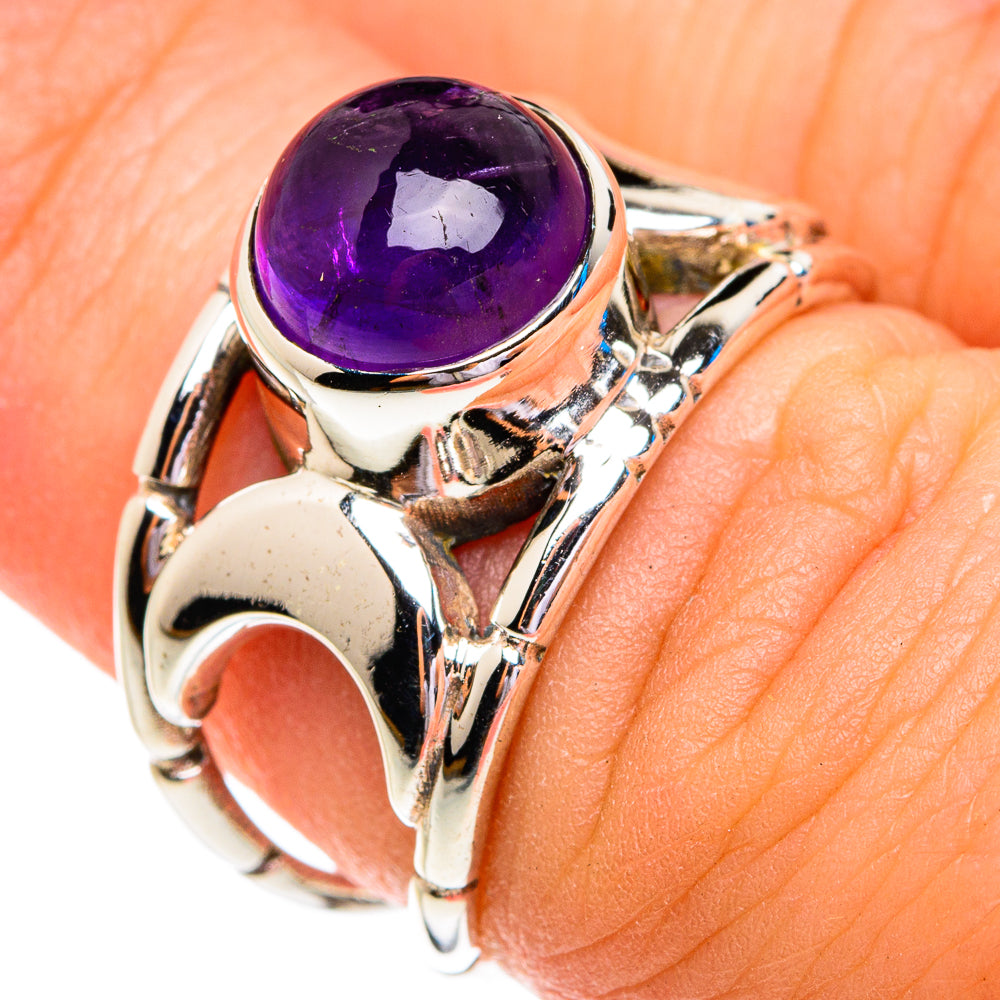 Amethyst Rings handcrafted by Ana Silver Co - RING76873