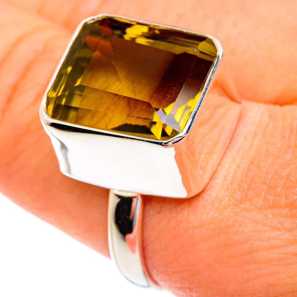 Citrine Rings handcrafted by Ana Silver Co - RING76885