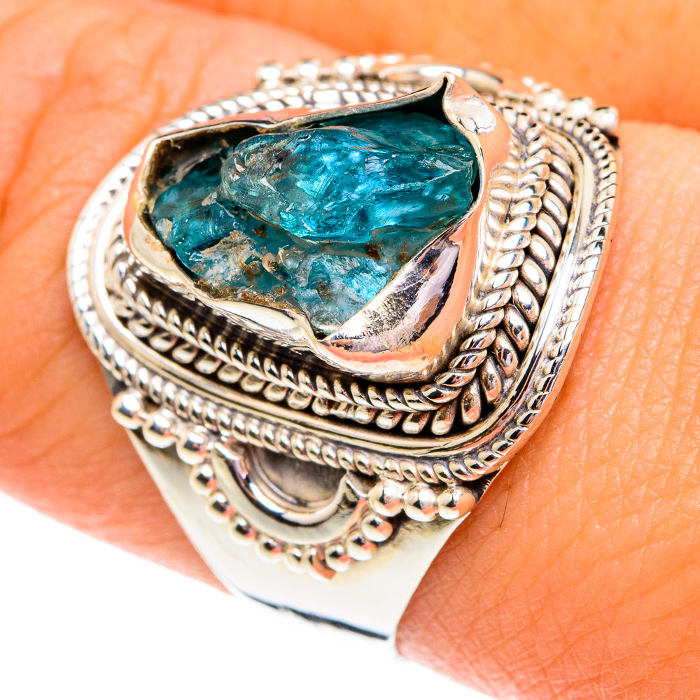 Apatite Rings handcrafted by Ana Silver Co - RING76887