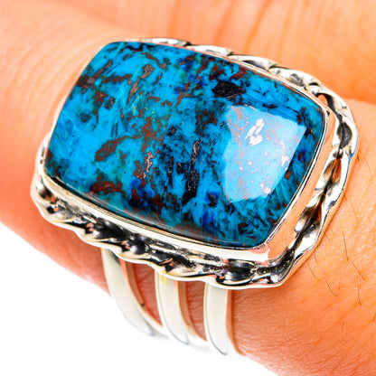 Shattuckite Rings handcrafted by Ana Silver Co - RING76890