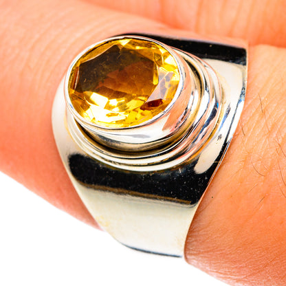Citrine Rings handcrafted by Ana Silver Co - RING76896