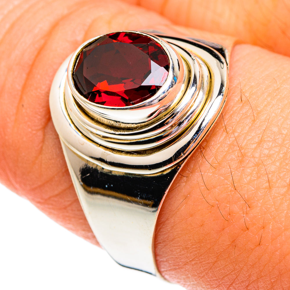 Garnet Rings handcrafted by Ana Silver Co - RING76902