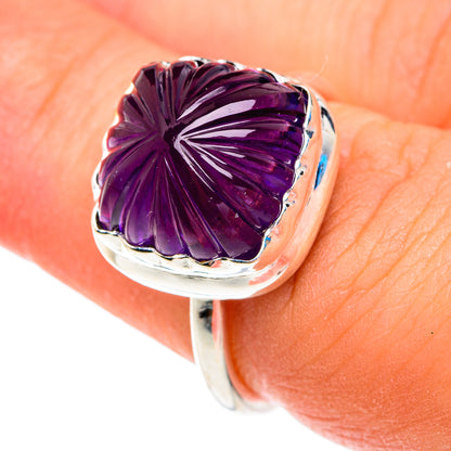 Amethyst Rings handcrafted by Ana Silver Co - RING76907