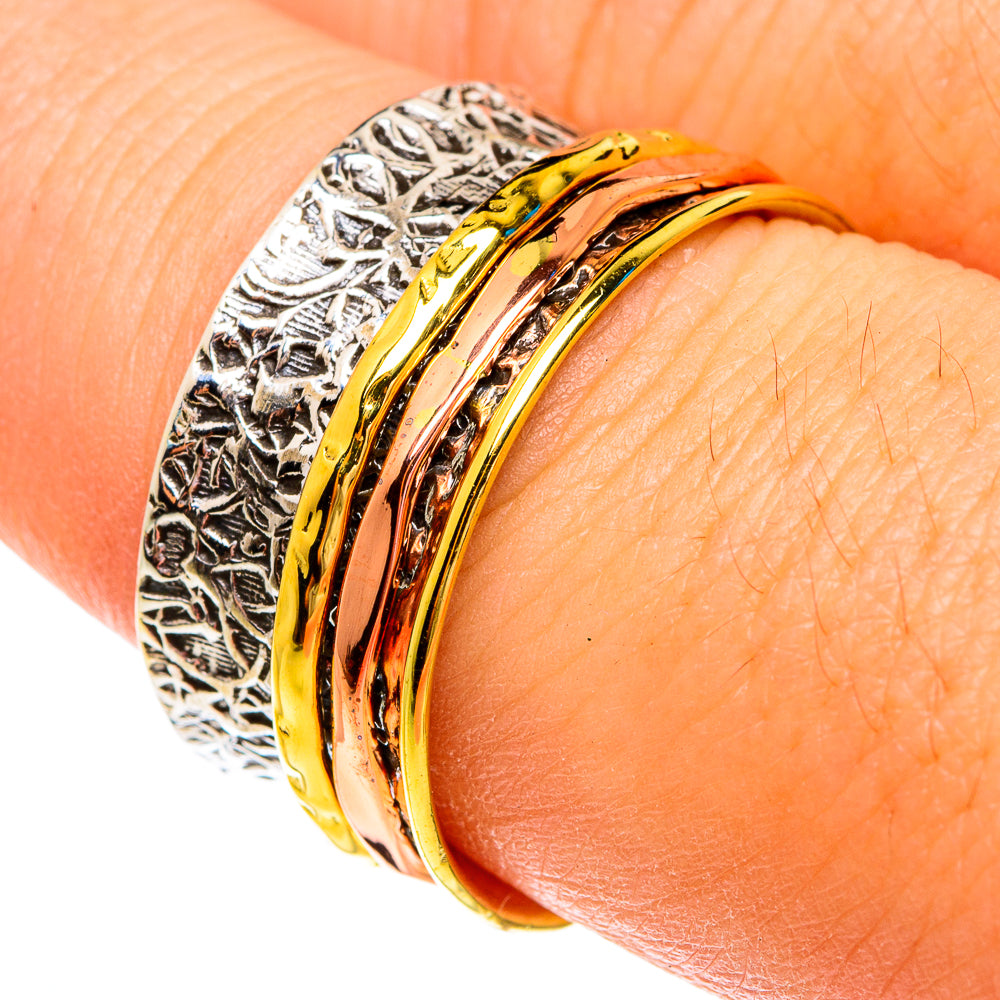 Meditation Spinner Rings handcrafted by Ana Silver Co - RING76909