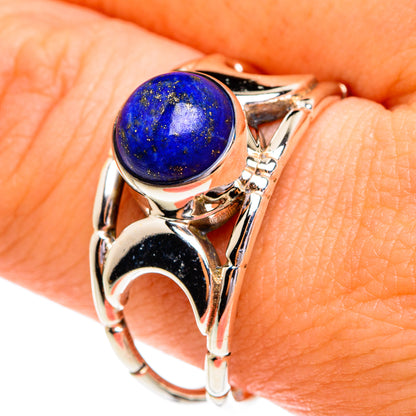Lapis Lazuli Rings handcrafted by Ana Silver Co - RING76919