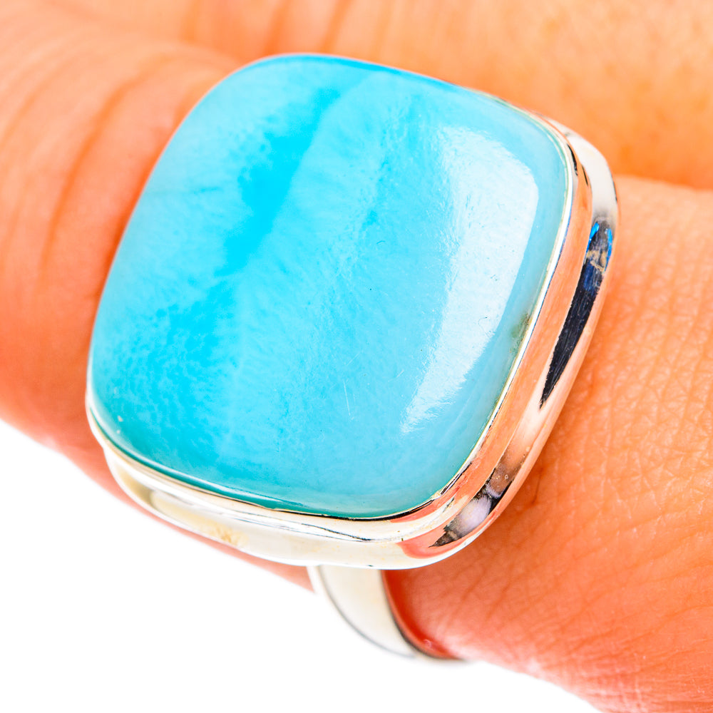 Larimar Rings handcrafted by Ana Silver Co - RING76925