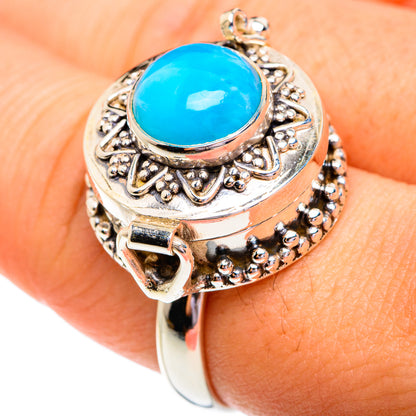 Larimar Rings handcrafted by Ana Silver Co - RING76928
