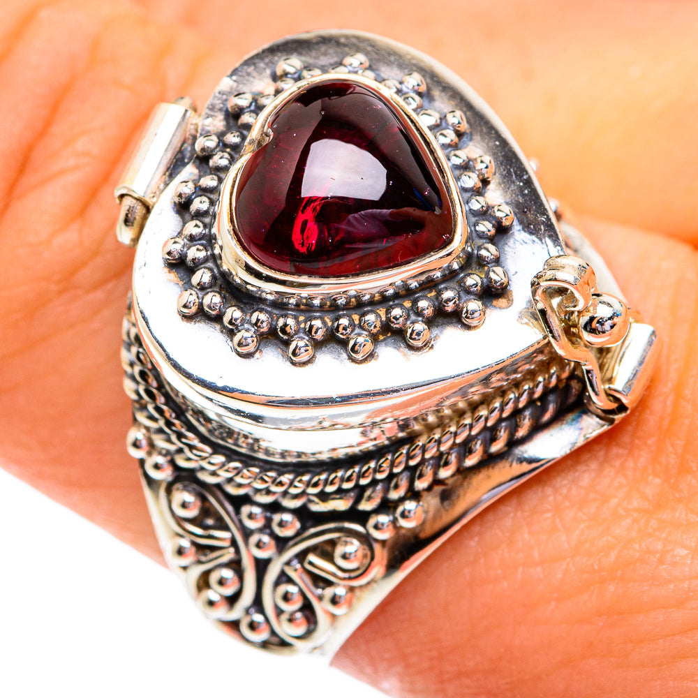 Garnet Rings handcrafted by Ana Silver Co - RING76944