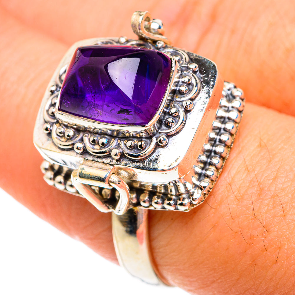 Amethyst Rings handcrafted by Ana Silver Co - RING76948