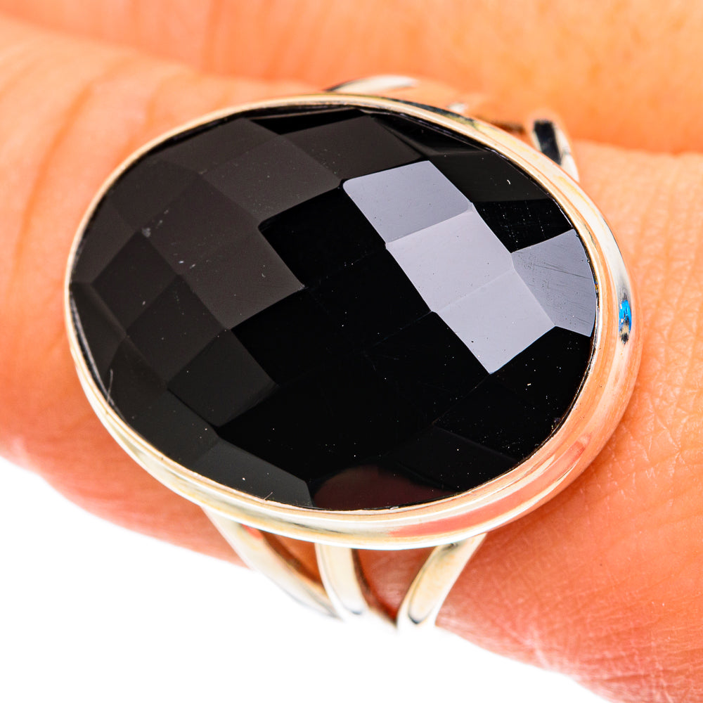 Black Onyx Rings handcrafted by Ana Silver Co - RING76952