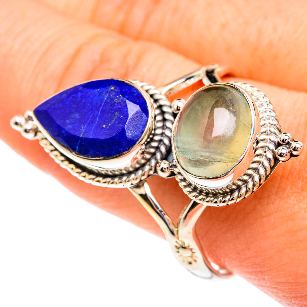 Lapis Lazuli Rings handcrafted by Ana Silver Co - RING76956