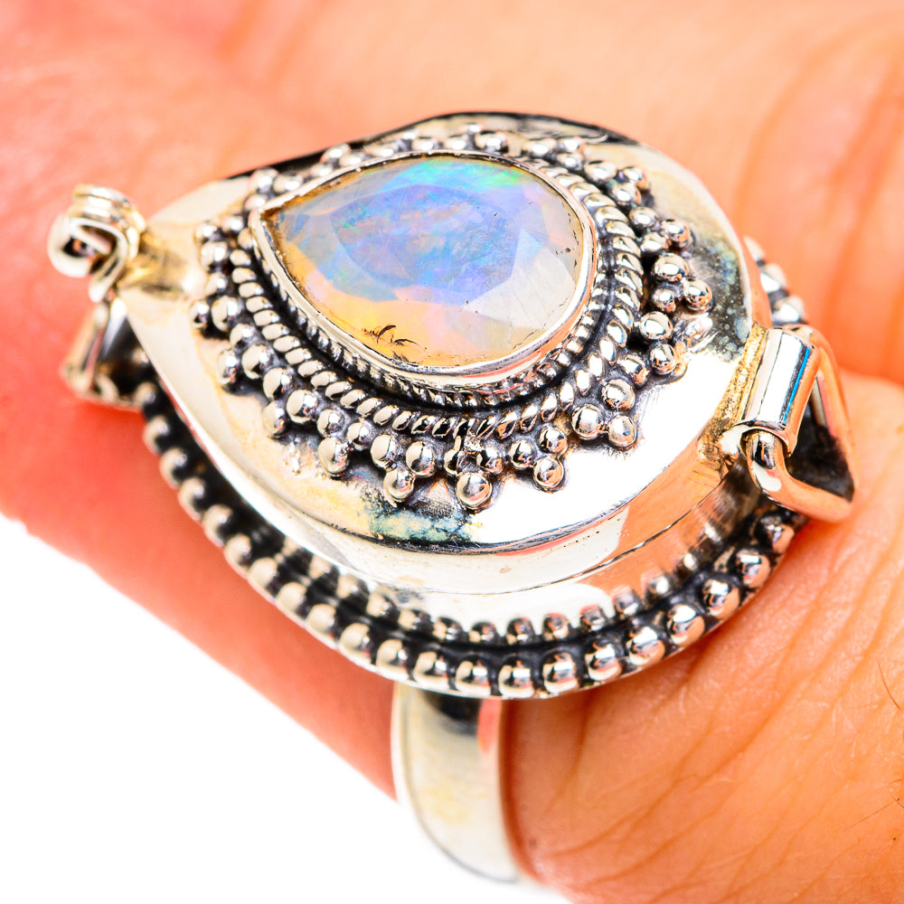 Ethiopian Opal Rings handcrafted by Ana Silver Co - RING76960
