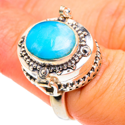 Larimar Rings handcrafted by Ana Silver Co - RING76962