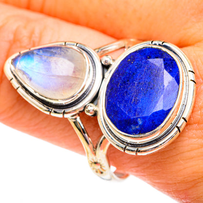 Lapis Lazuli Rings handcrafted by Ana Silver Co - RING76966
