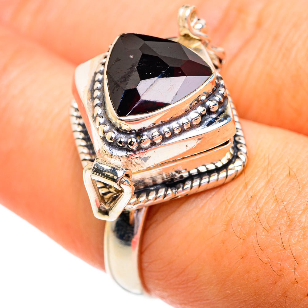 Garnet Rings handcrafted by Ana Silver Co - RING76981