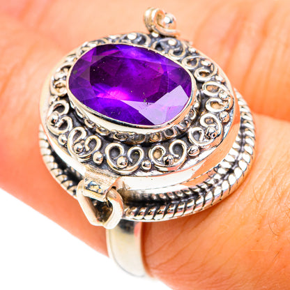 Amethyst Rings handcrafted by Ana Silver Co - RING76984