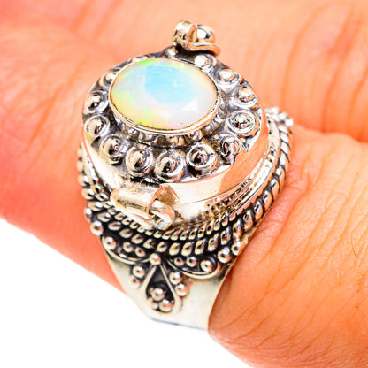 Ethiopian Opal Rings handcrafted by Ana Silver Co - RING76991