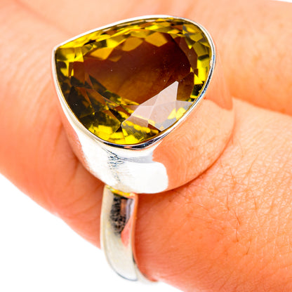 Citrine Rings handcrafted by Ana Silver Co - RING76995