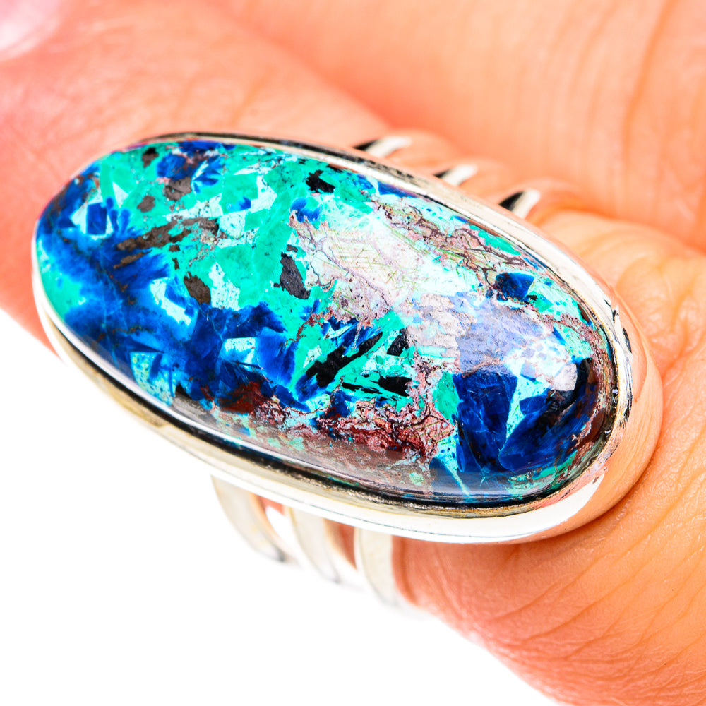 Shattuckite Rings handcrafted by Ana Silver Co - RING77000