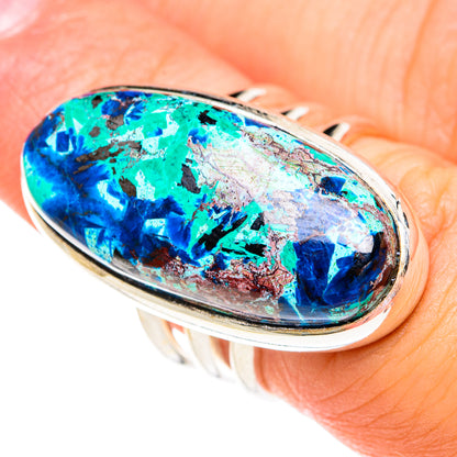 Shattuckite Rings handcrafted by Ana Silver Co - RING77000