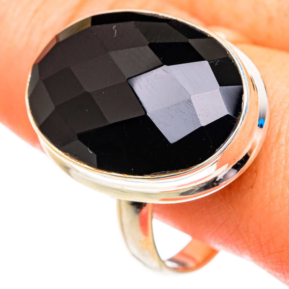 Black Onyx Rings handcrafted by Ana Silver Co - RING77010