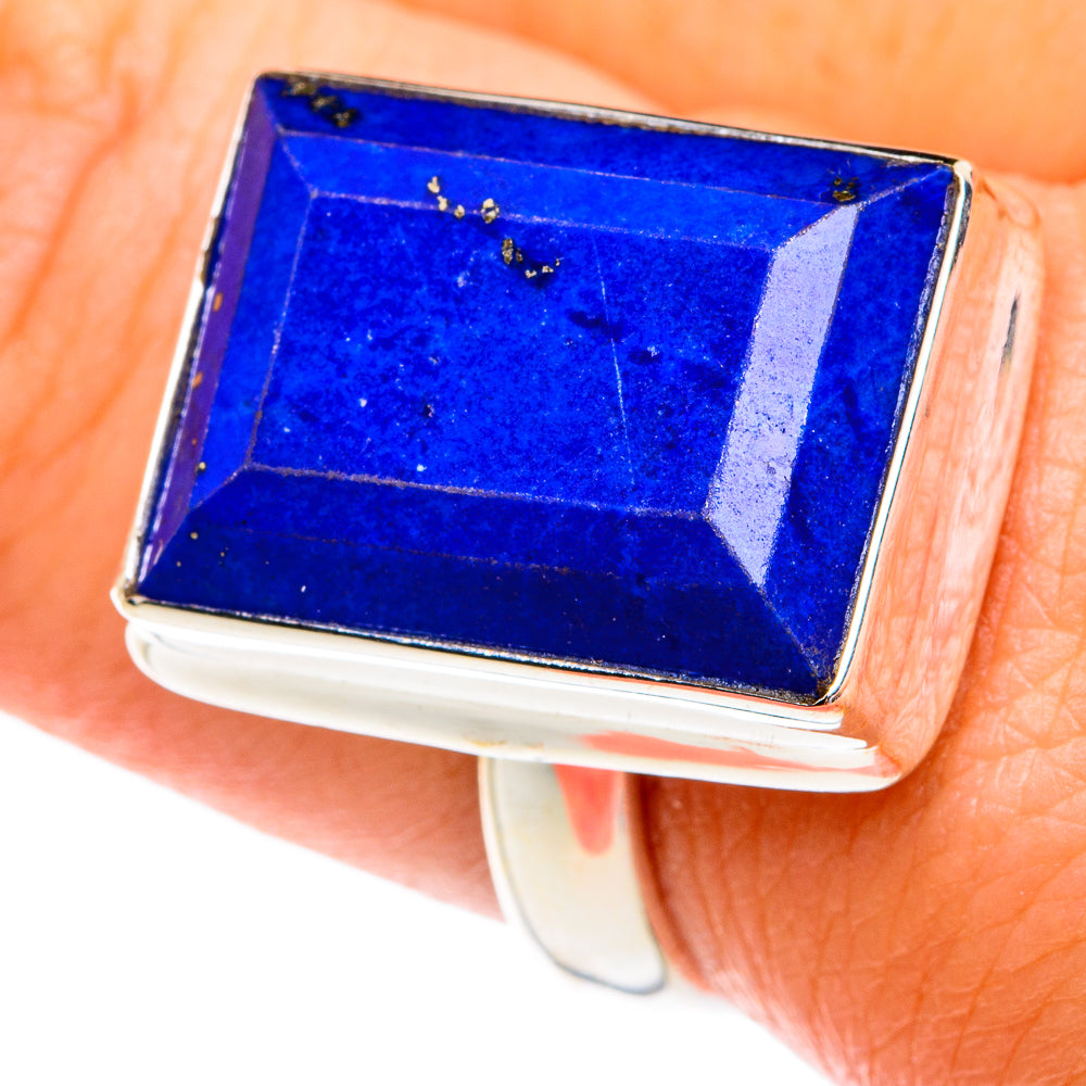 Lapis Lazuli Rings handcrafted by Ana Silver Co - RING77024