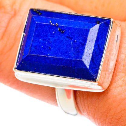 Lapis Lazuli Rings handcrafted by Ana Silver Co - RING77024