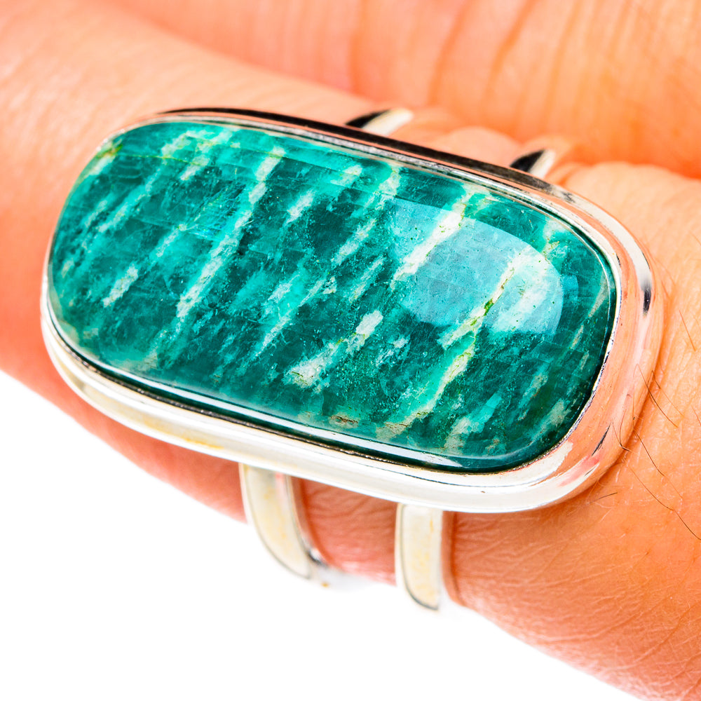 Amazonite Rings handcrafted by Ana Silver Co - RING77032