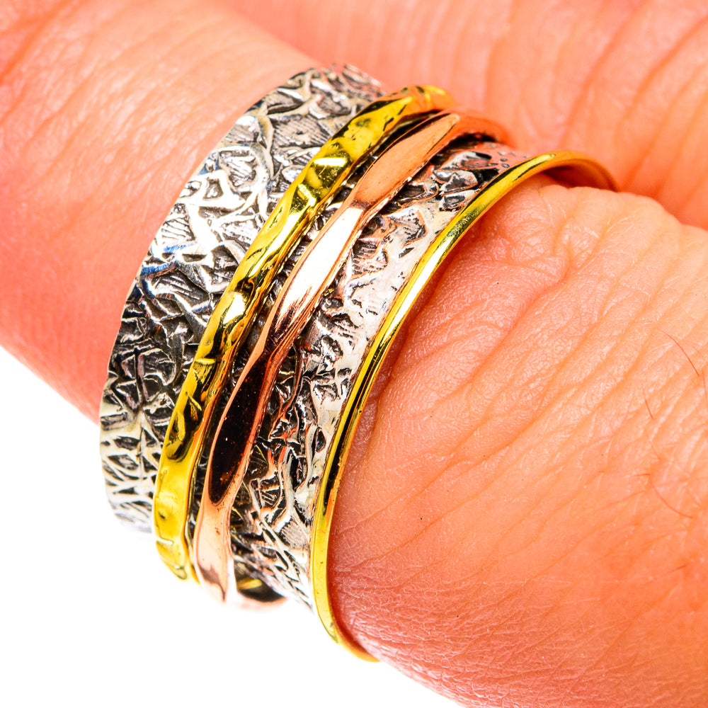 Meditation Spinner Rings handcrafted by Ana Silver Co - RING77044