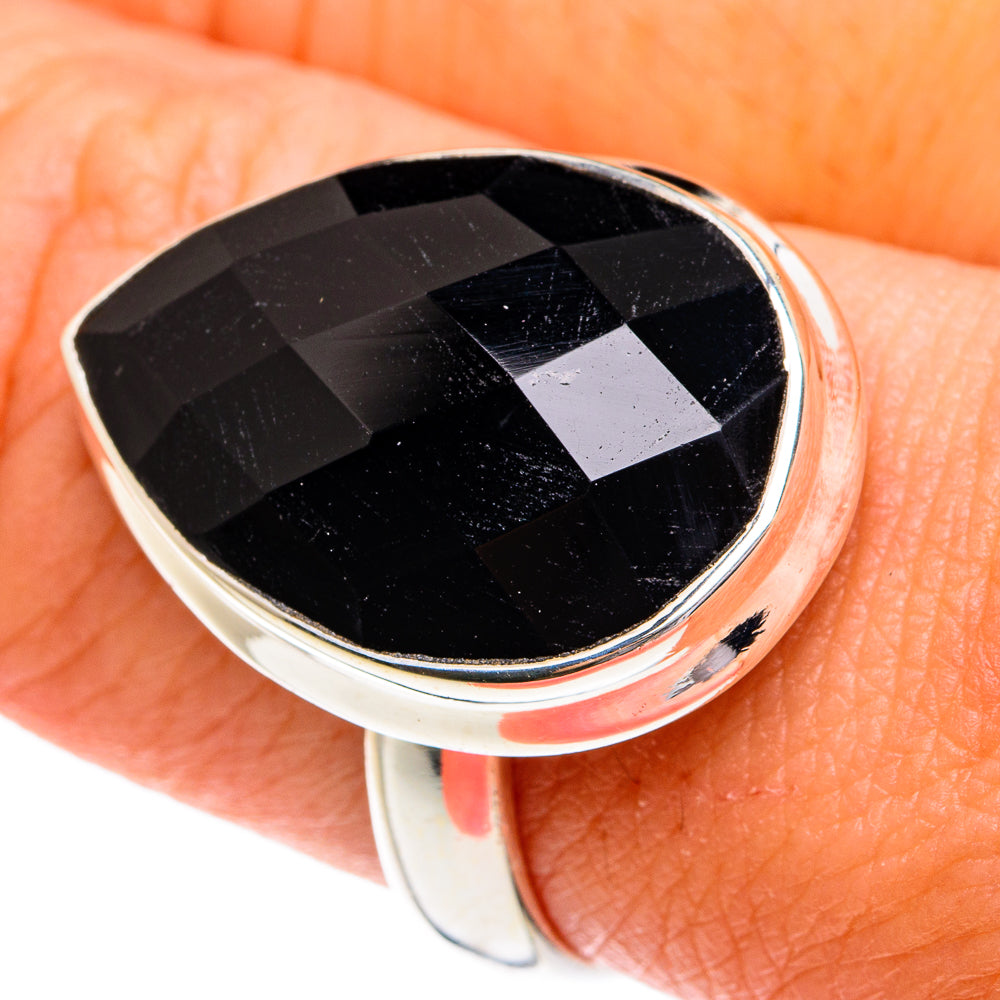 Black Onyx Rings handcrafted by Ana Silver Co - RING77045