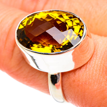 Citrine Rings handcrafted by Ana Silver Co - RING77052