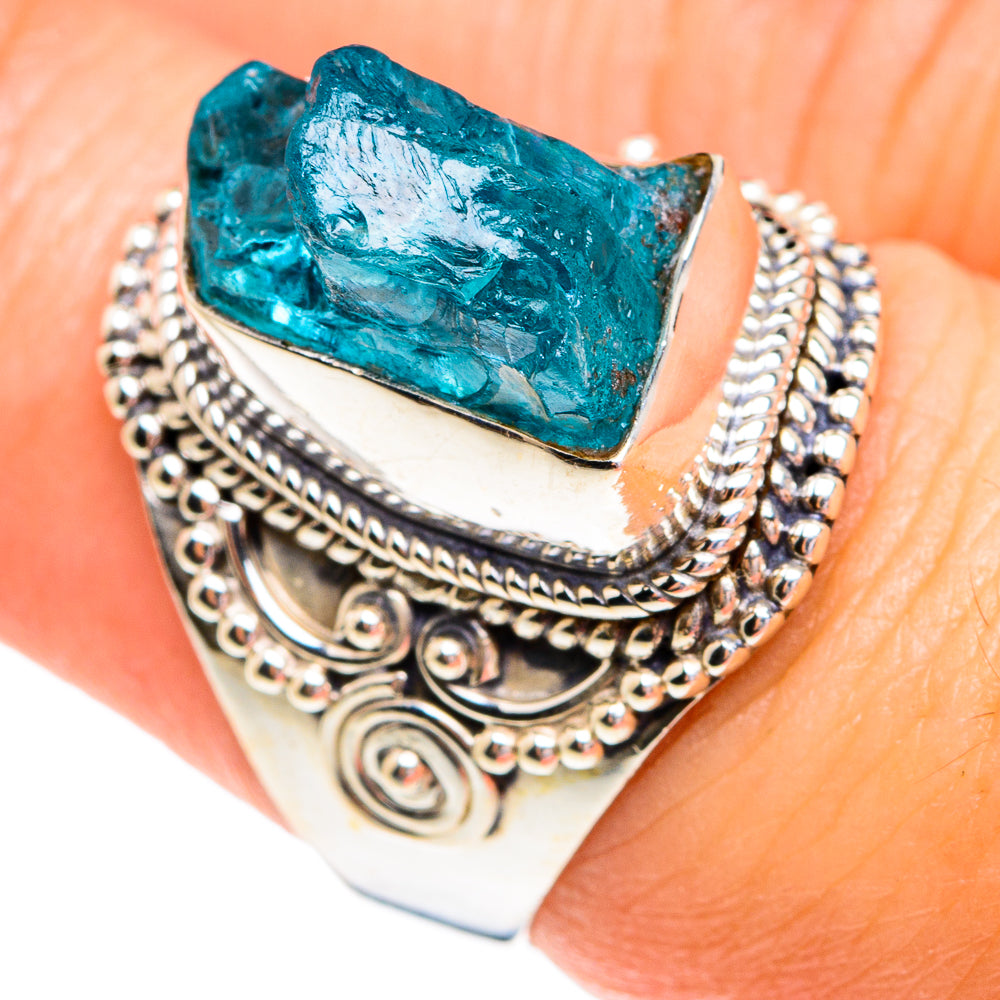 Apatite Rings handcrafted by Ana Silver Co - RING77056