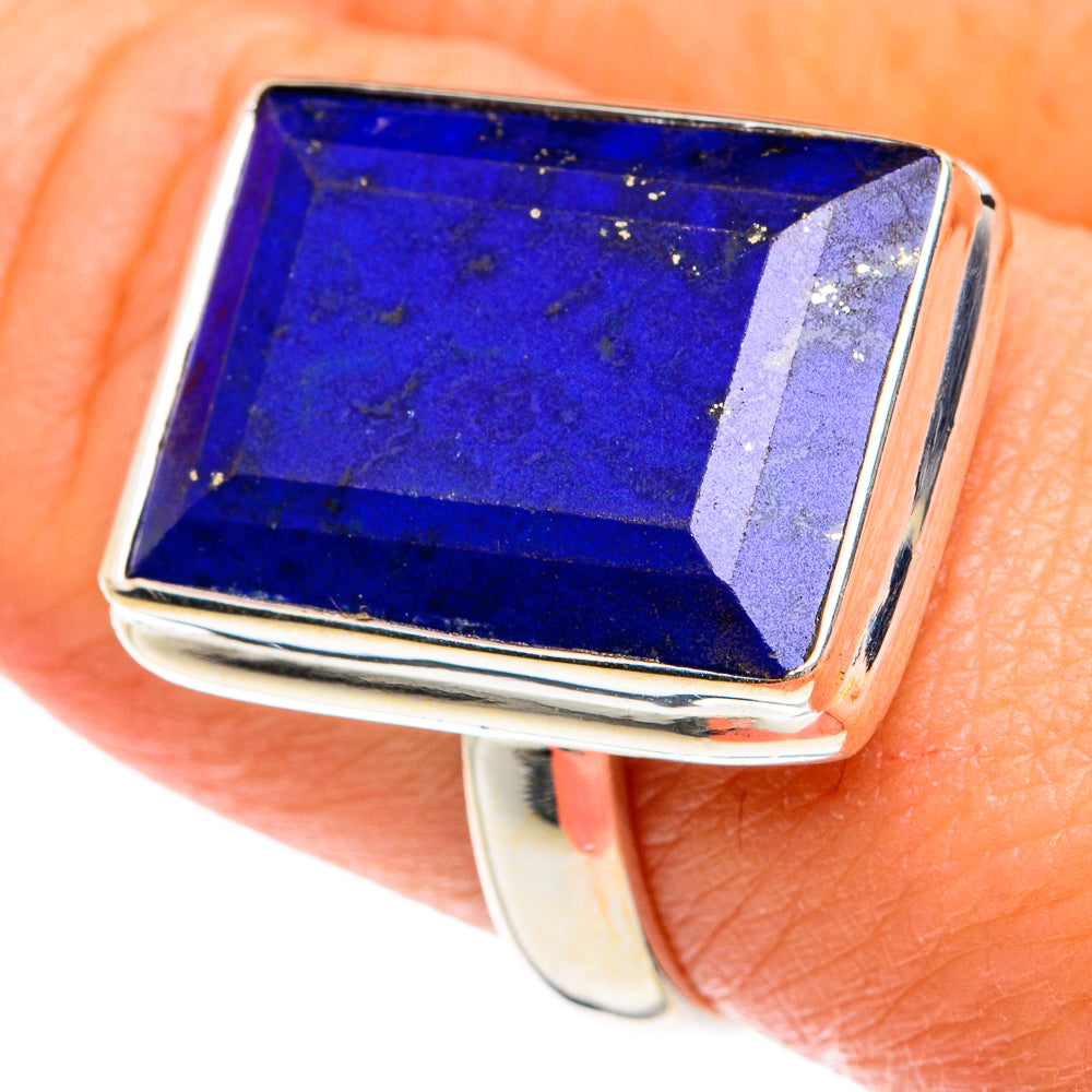 Lapis Lazuli Rings handcrafted by Ana Silver Co - RING77059