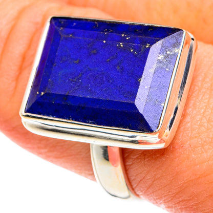 Lapis Lazuli Rings handcrafted by Ana Silver Co - RING77059
